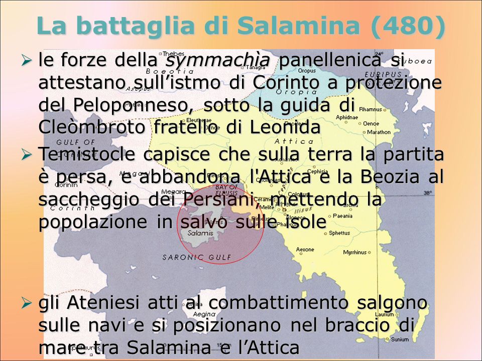 La battaglia di Salamina (480)