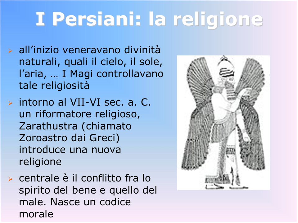 I Persiani: la religione