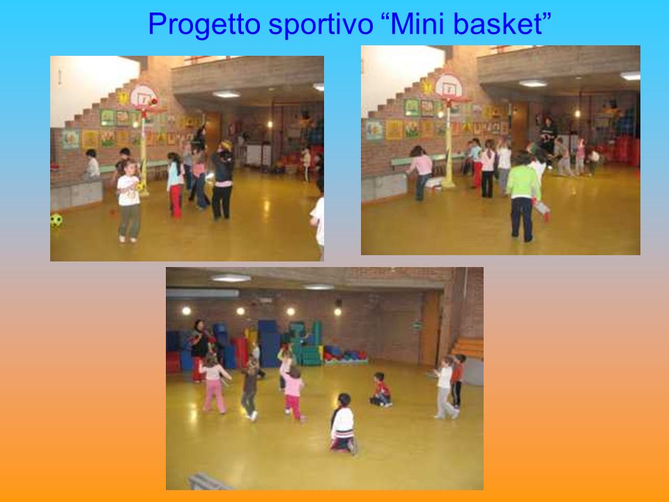 Progetto sportivo Mini basket
