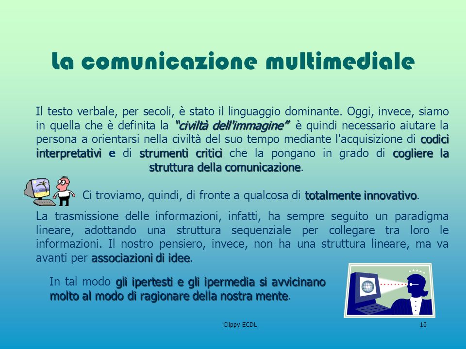 La comunicazione multimediale