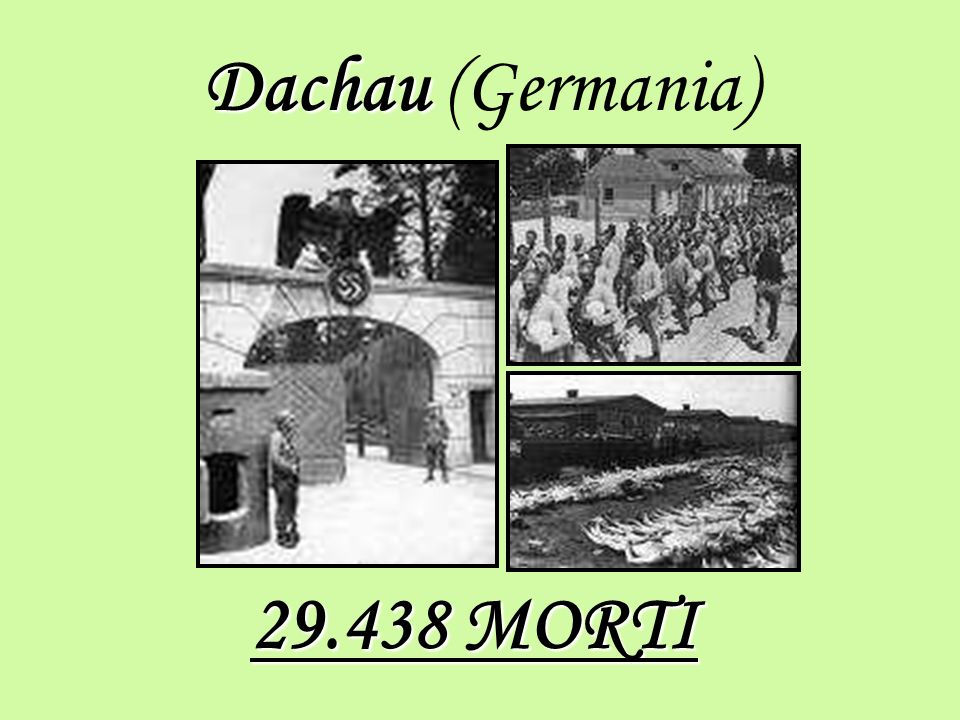 Dachau (Germania) MORTI