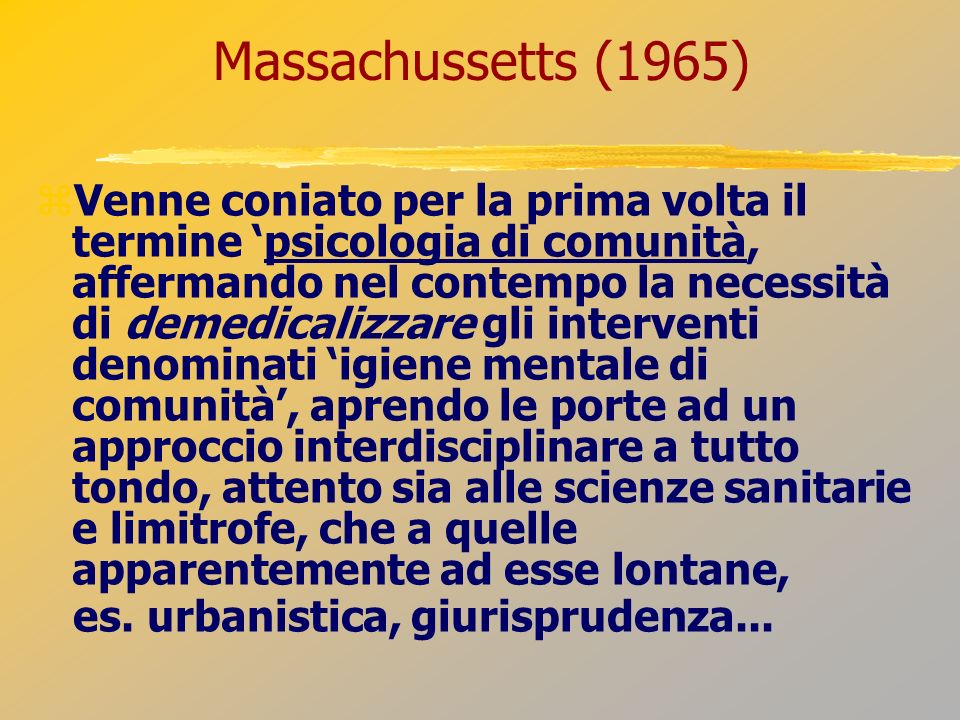 Massachussetts (1965)