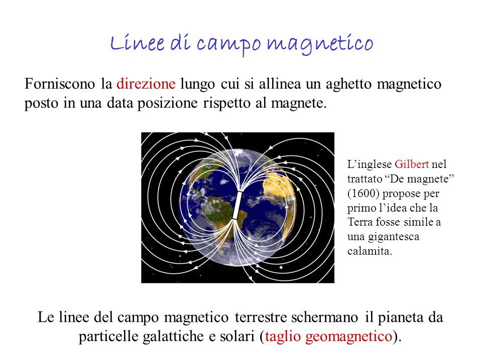 Linee di campo magnetico