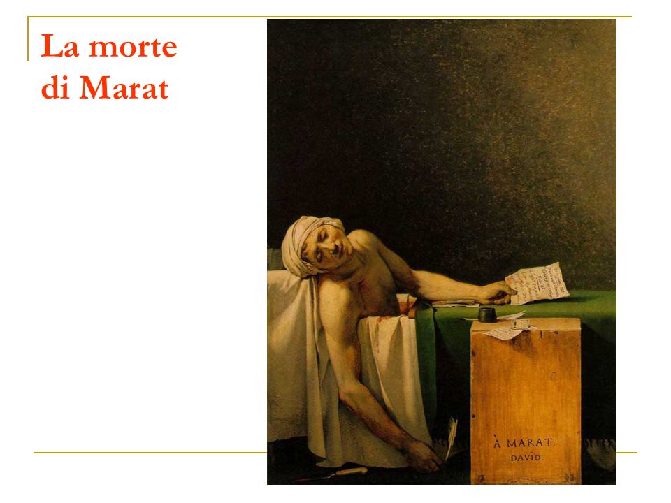 La morte di Marat