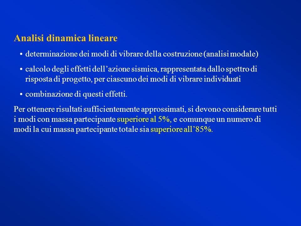 Analisi dinamica lineare