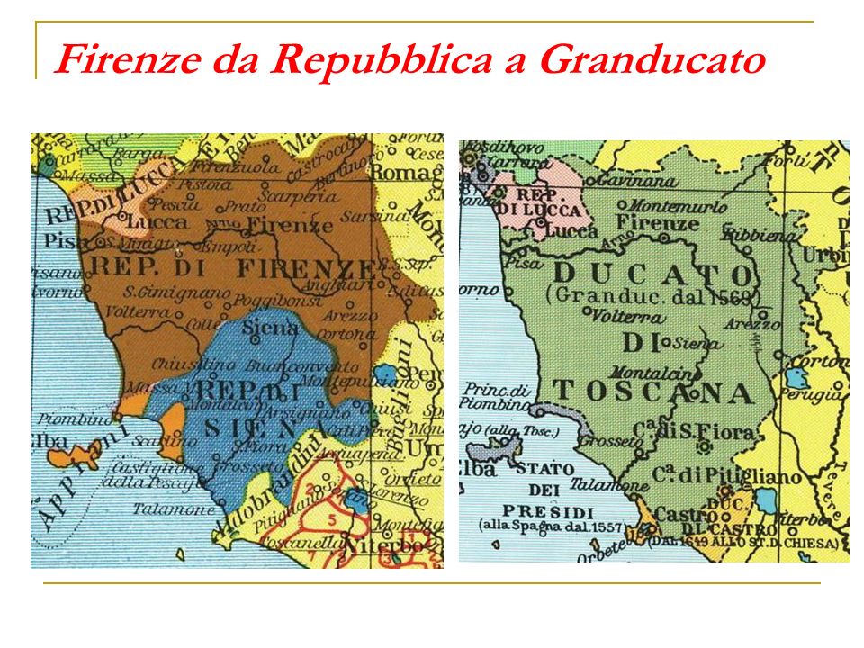 Firenze da Repubblica a Granducato