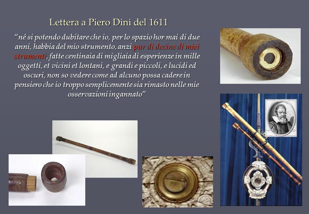 Lettera a Piero Dini del 1611