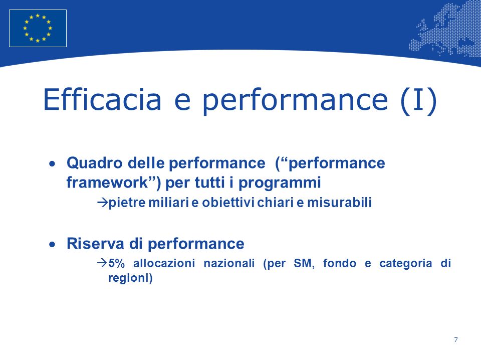 Efficacia e performance (I)