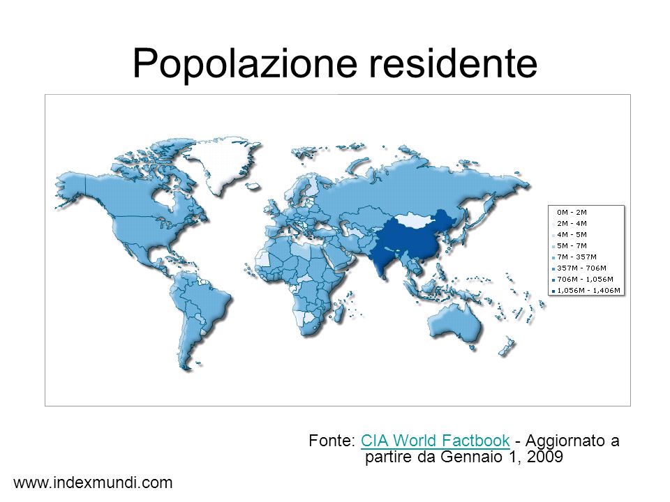 Popolazione residente