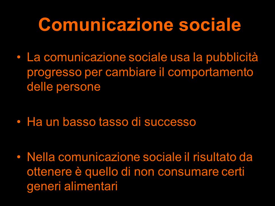 Comunicazione sociale