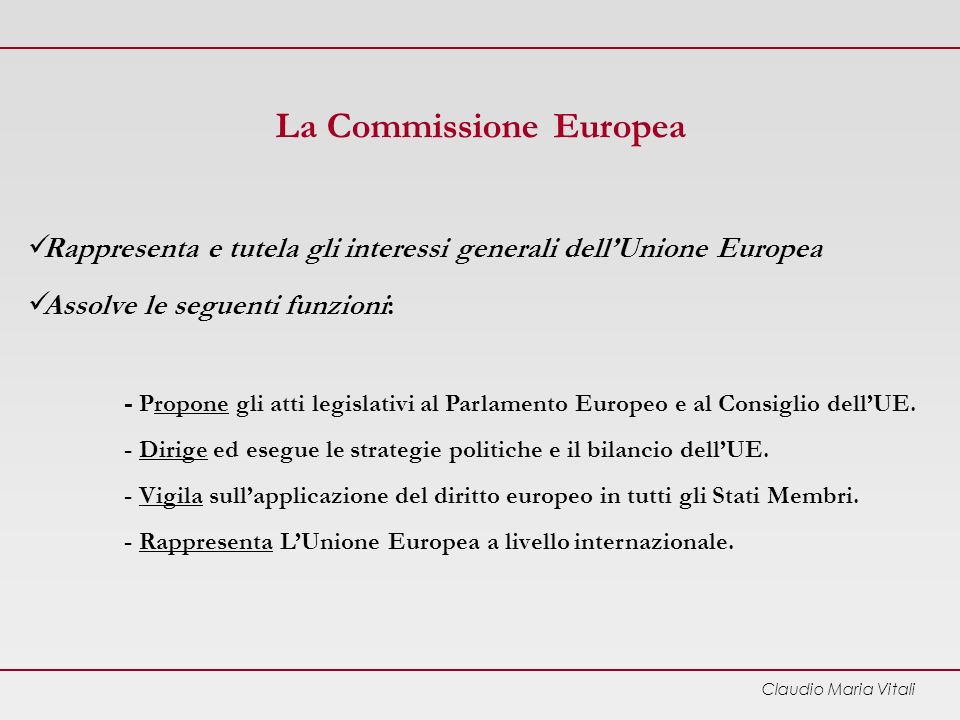 La Commissione Europea