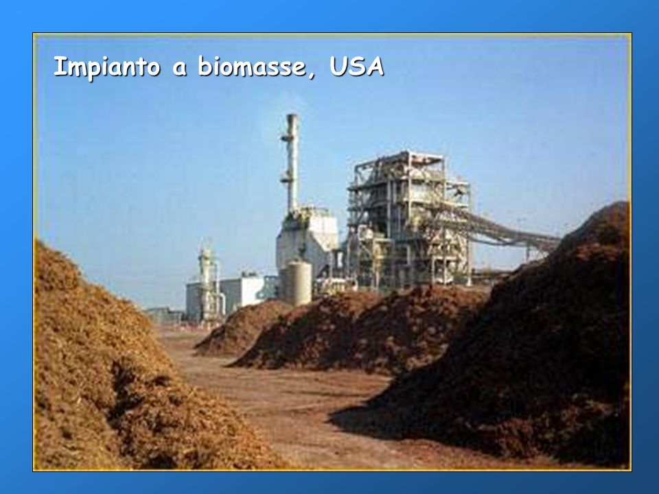 Impianto a biomasse, USA