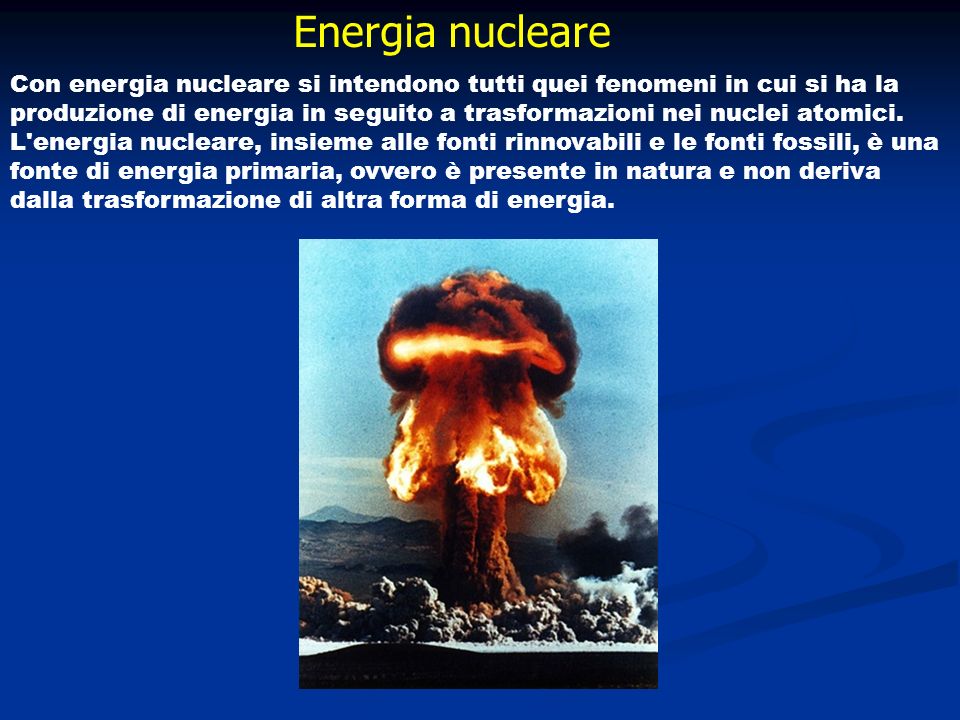Energia nucleare