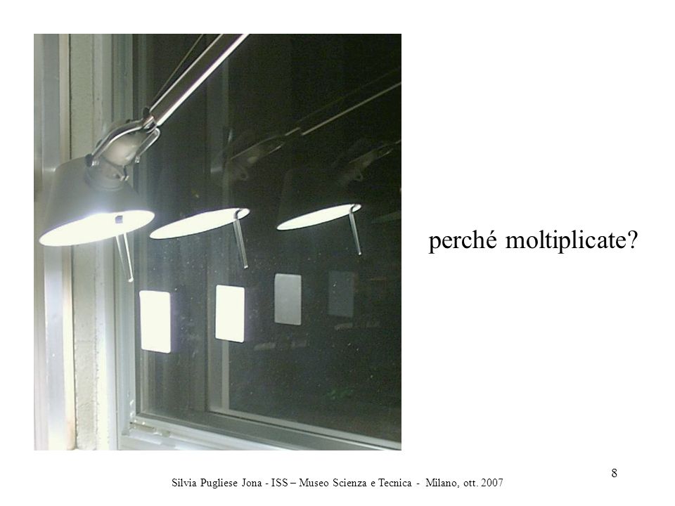 perché moltiplicate Silvia Pugliese Jona - ISS – Museo Scienza e Tecnica - Milano, ott. 2007