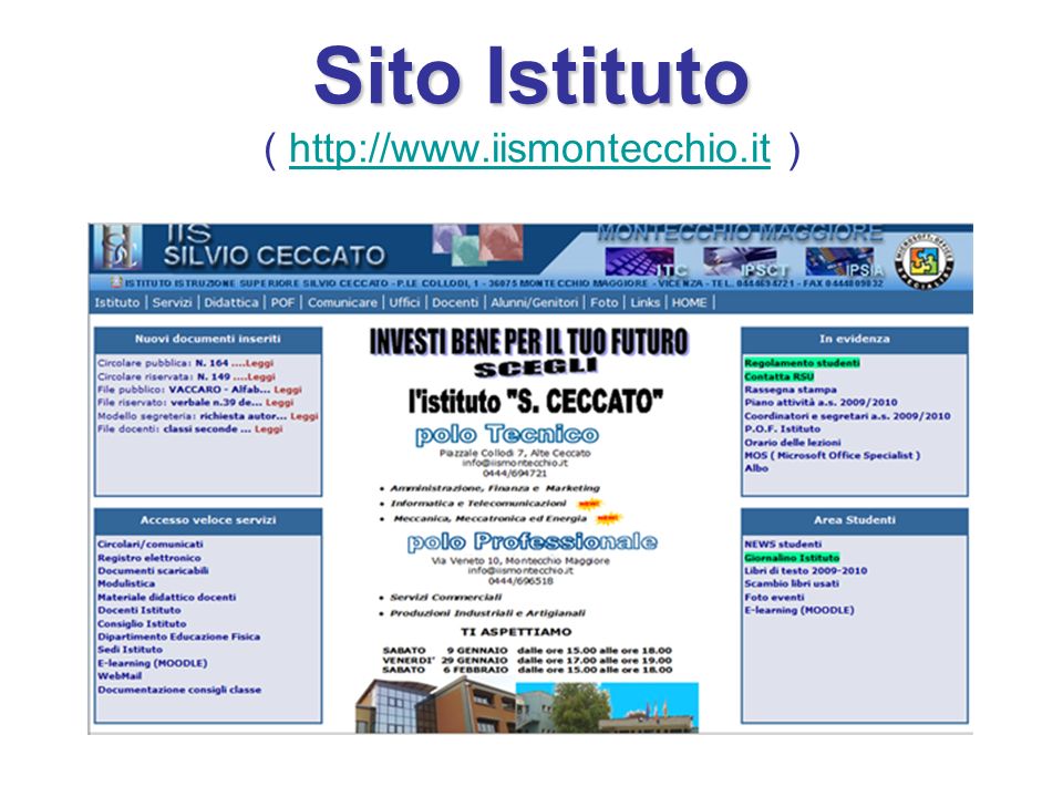 Sito Istituto (   )
