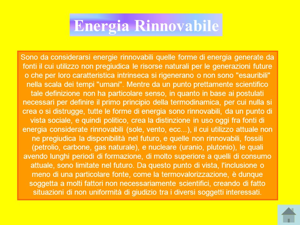 Energia Rinnovabile