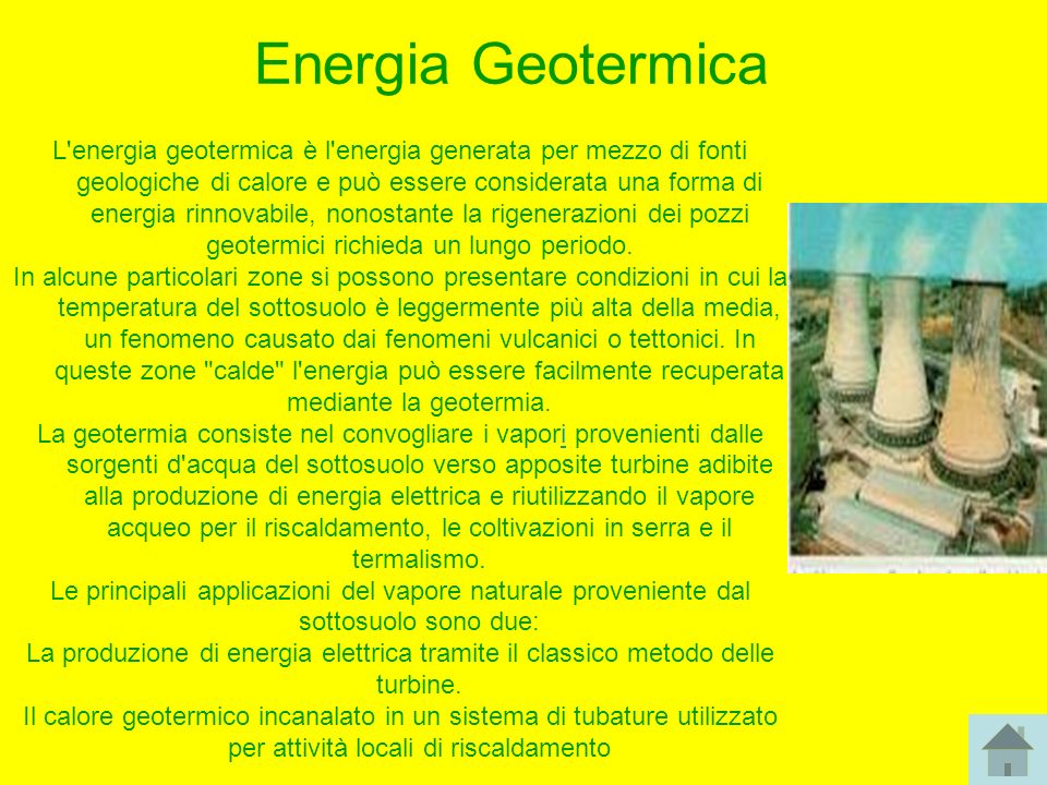 Energia Geotermica