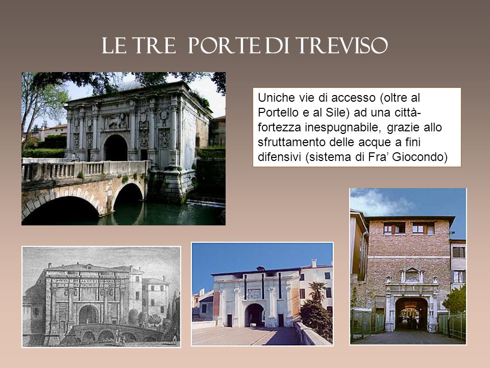 Le tre porte di Treviso