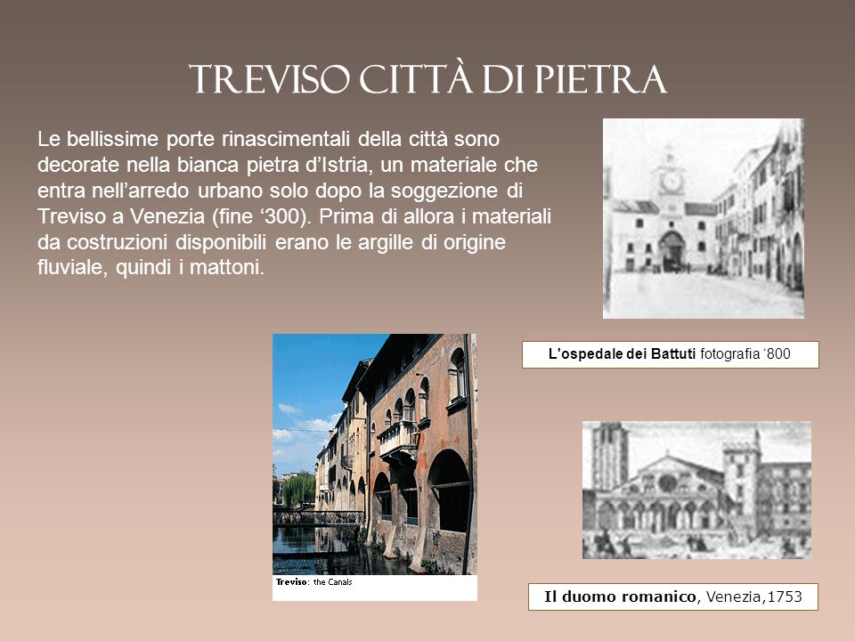 Treviso città di pietra