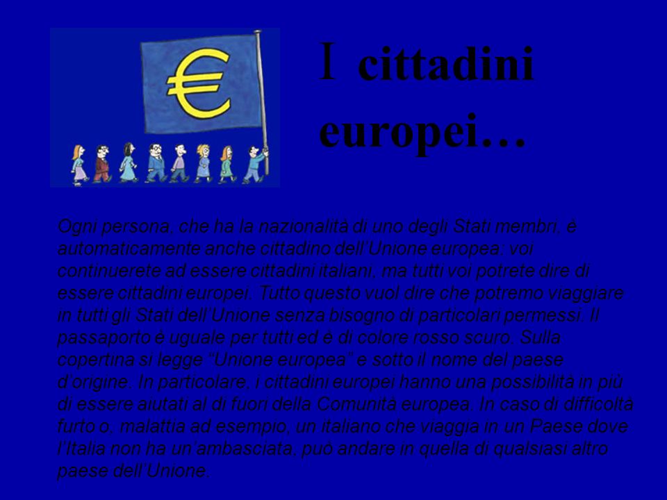 I cittadini. europei…