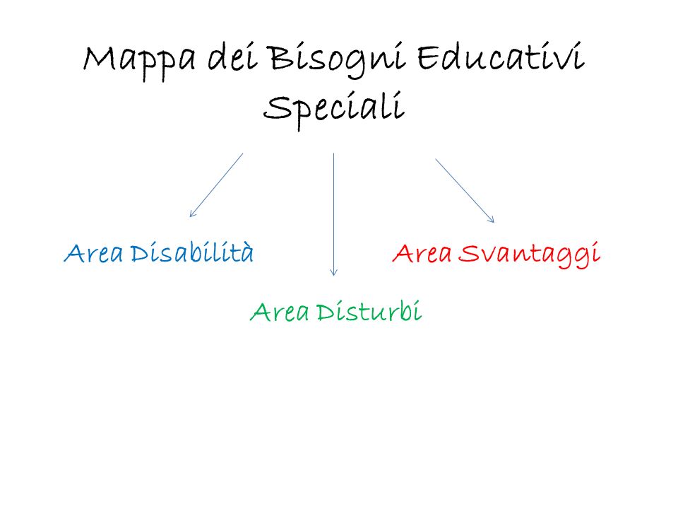 Mappa dei Bisogni Educativi Speciali