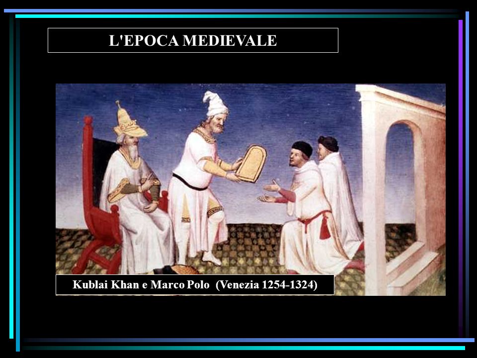 Kublai Khan e Marco Polo (Venezia )