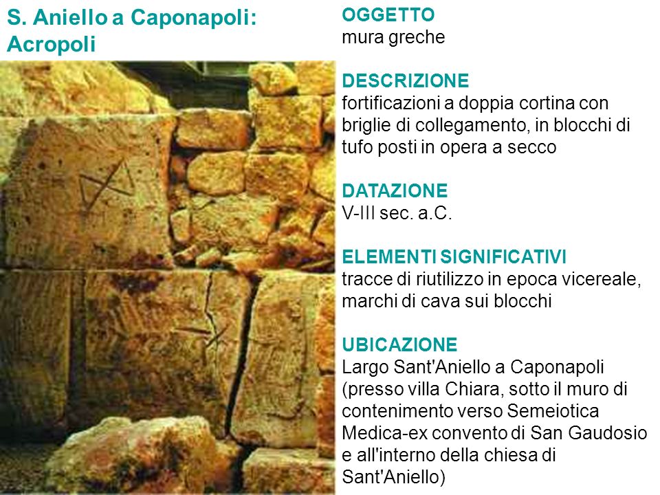 S. Aniello a Caponapoli: Acropoli