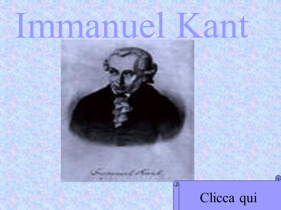 Immanuel Kant Clicca qui