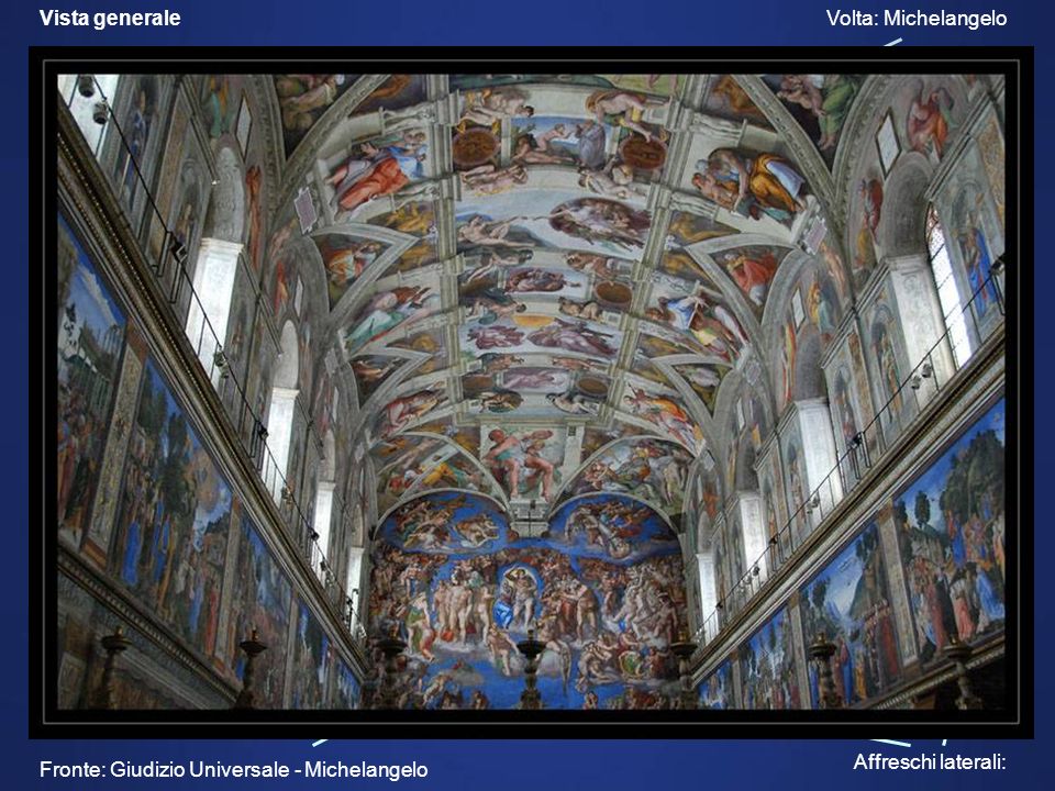 Vista generale Volta: Michelangelo.
