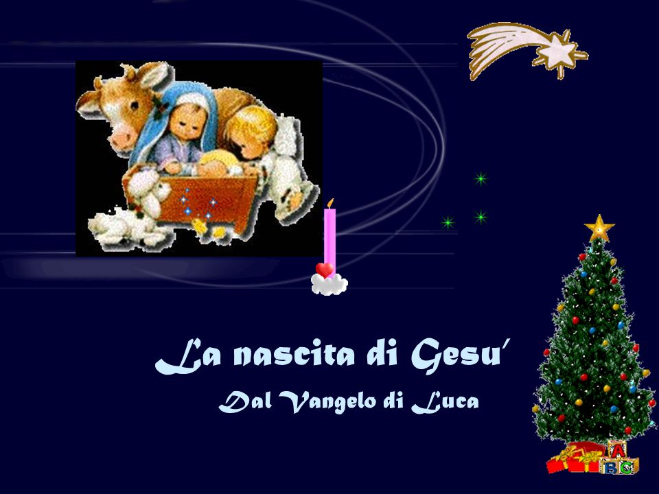 La nascita di Gesu’ Dal Vangelo di Luca