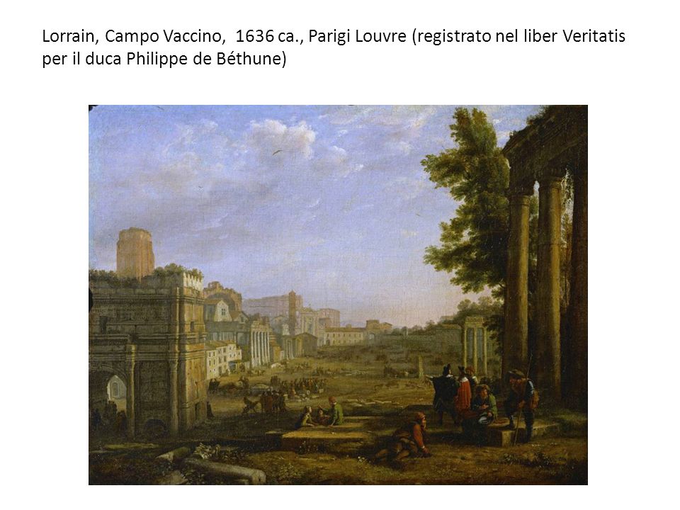 Lorrain, Campo Vaccino, 1636 ca