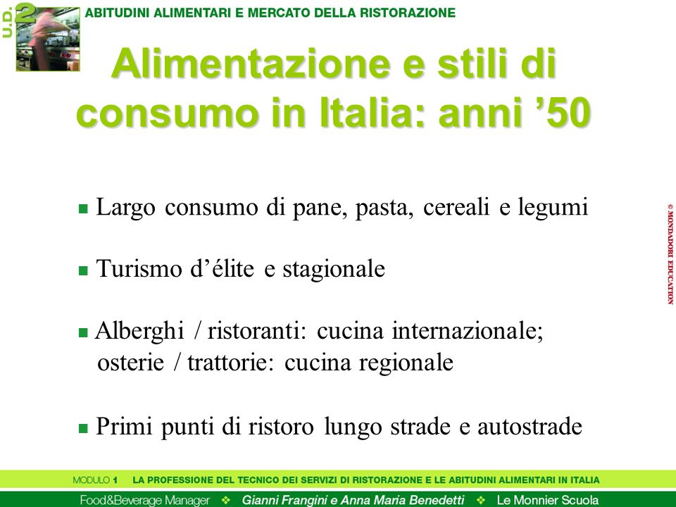 Alimentazione e stili di consumo in Italia: anni ’50
