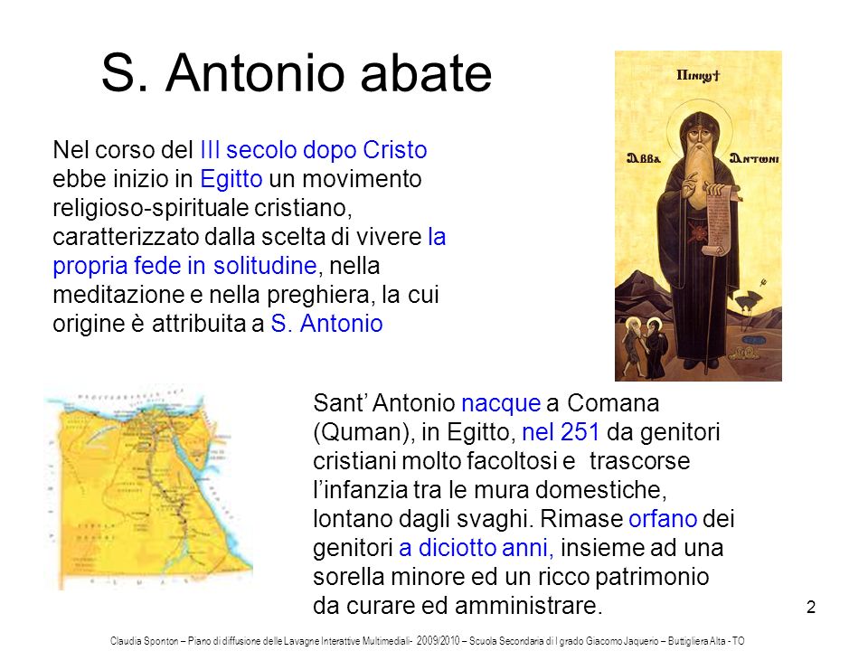 S. Antonio abate