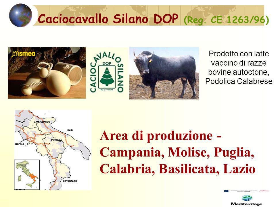 Caciocavallo Silano DOP (Reg. CE 1263/96)