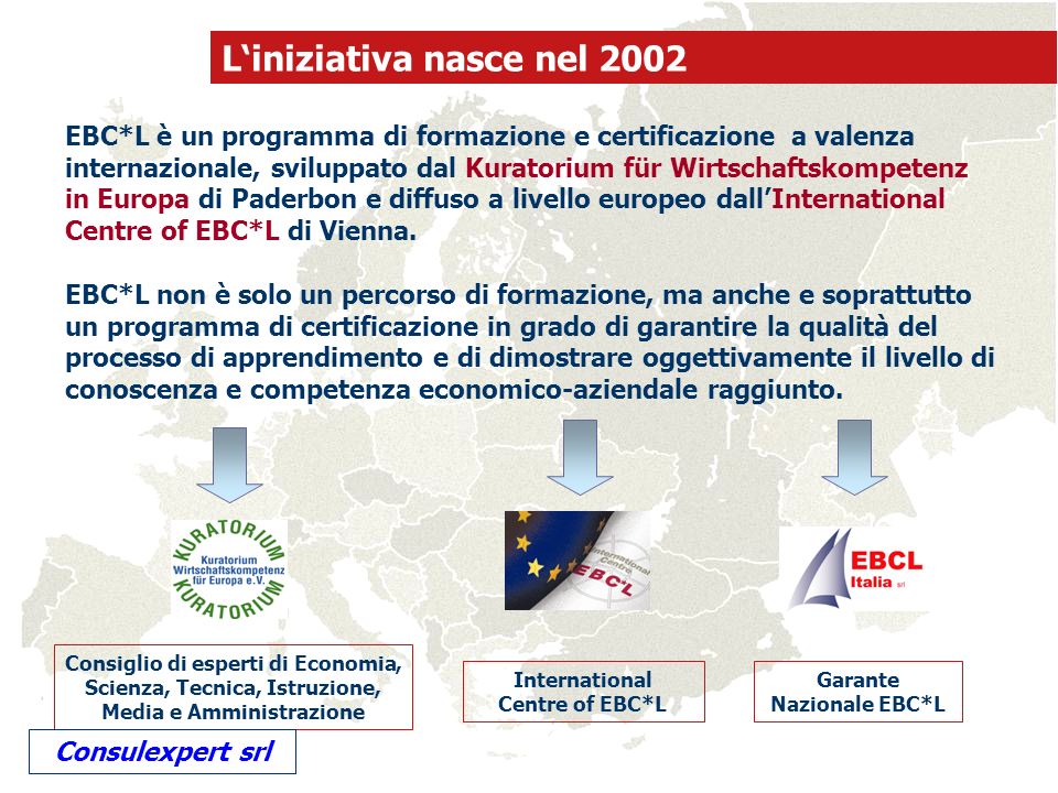 International Centre of EBC*L Garante Nazionale EBC*L