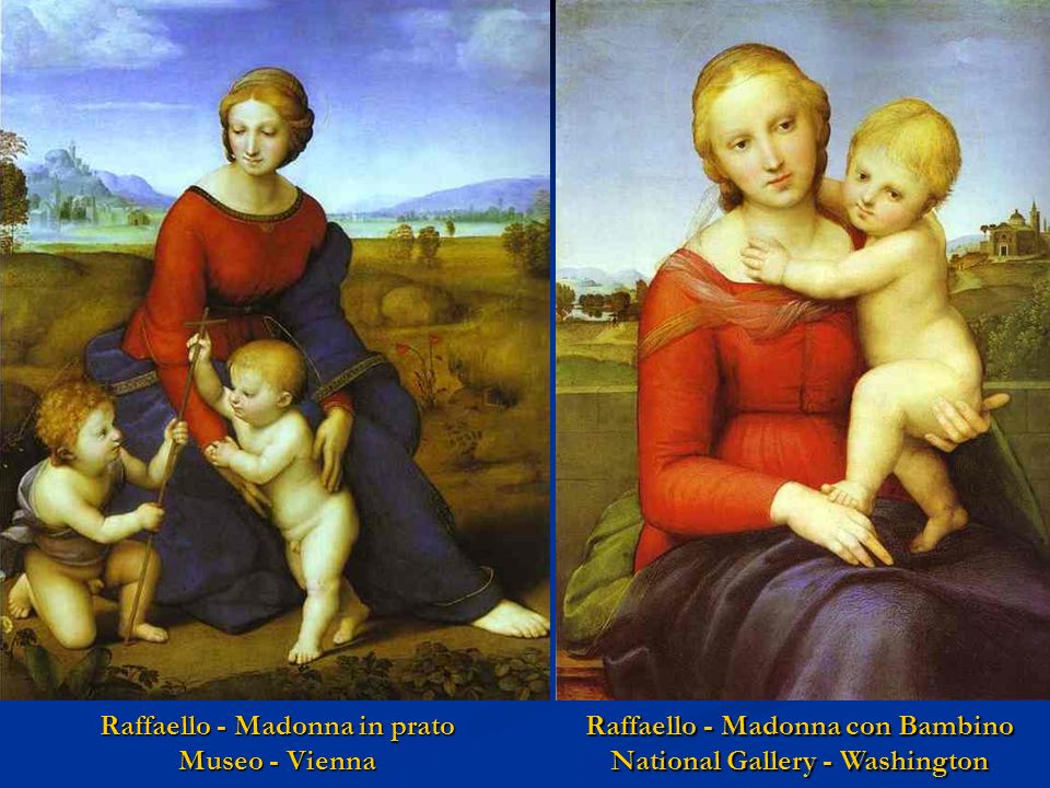 Raffaello - Madonna in prato Museo - Vienna