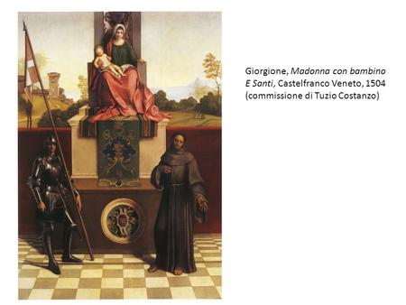 Giorgione, Madonna con bambino
