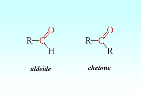 Chetone aldeide.
