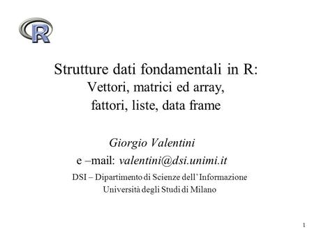 Giorgio Valentini e –mail: