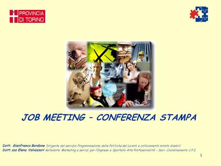 JOB MEETING – CONFERENZA STAMPA