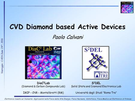 CVD Diamond based Active Devices