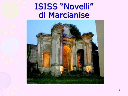 ISISS “Novelli” di Marcianise