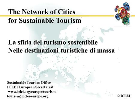 for Sustainable Tourism