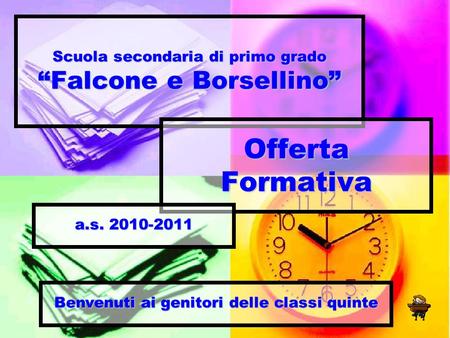 Scuola secondaria di primo grado “Falcone e Borsellino”
