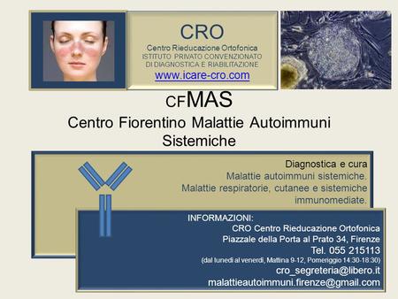 CFMAS Centro Fiorentino Malattie Autoimmuni Sistemiche