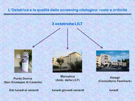 L’Ostetrica e la qualità dello screening citologico: ruolo e criticità