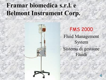 Framar biomedica s.r.l. e Belmont Instrument Corp.