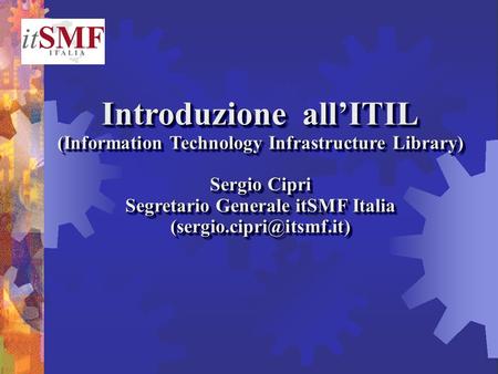 Introduzione all’ITIL
