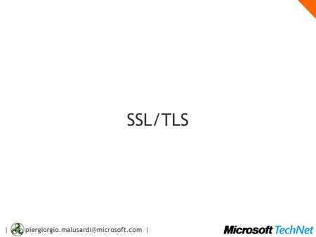 SSL/TLS.