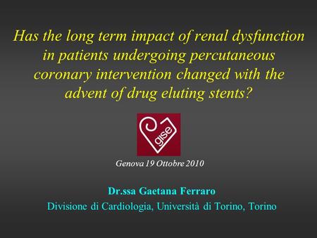 Has the long term impact of renal dysfunction in patients undergoing percutaneous coronary intervention changed with the advent of drug eluting stents?